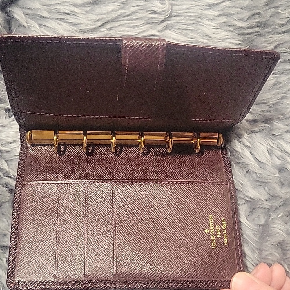 NEW Louis Vuitton small ring agenda cover with refills - Picture 4 of 6